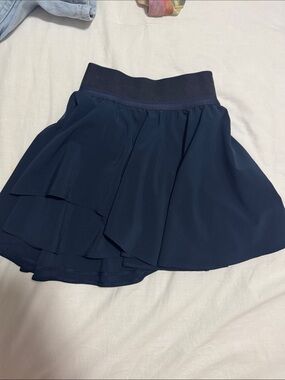 lululemon athletica Navy Tiered Athletic Skirt